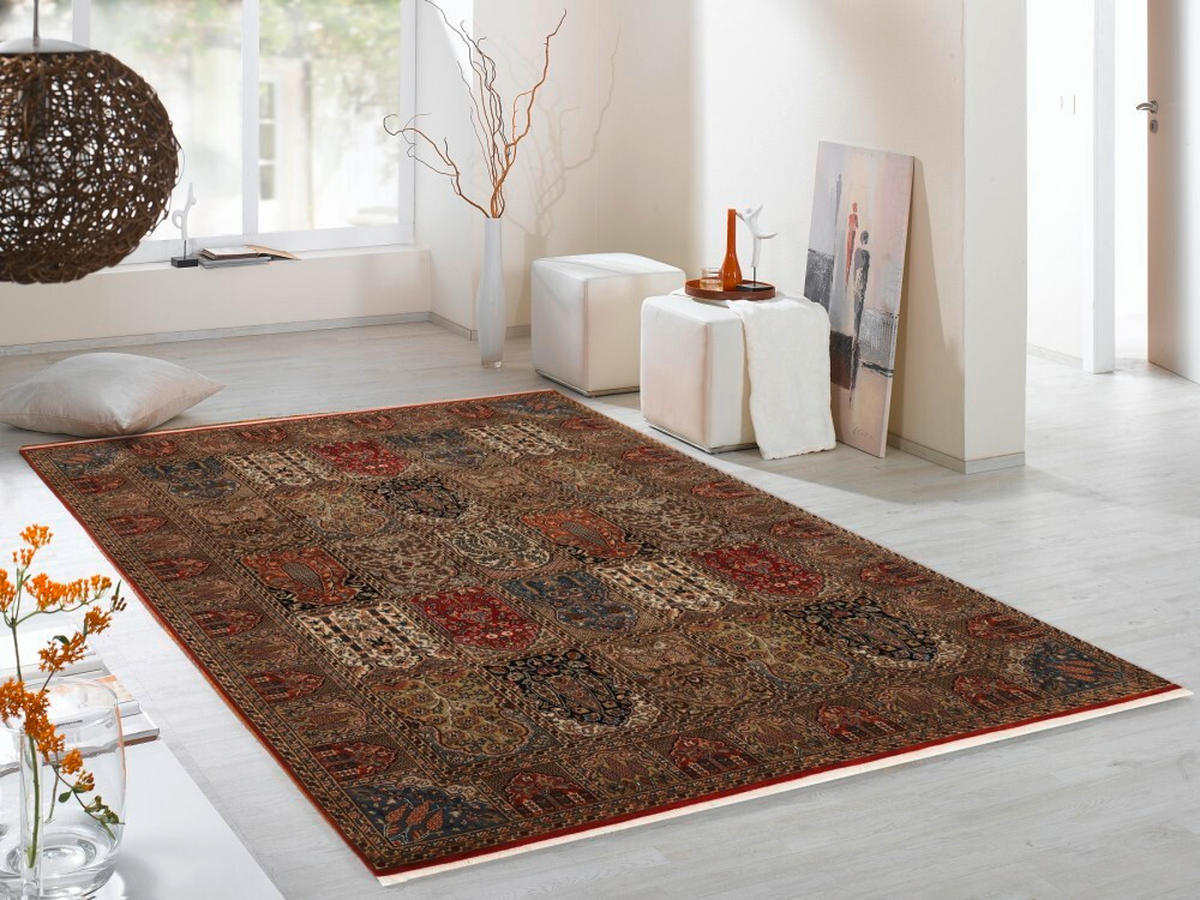 ORIENTTEPPICH 80/300 cm Sonam Bakhtyari Rot Rot  - Rot, Basics, Textil (80/300cm) - Cazaris