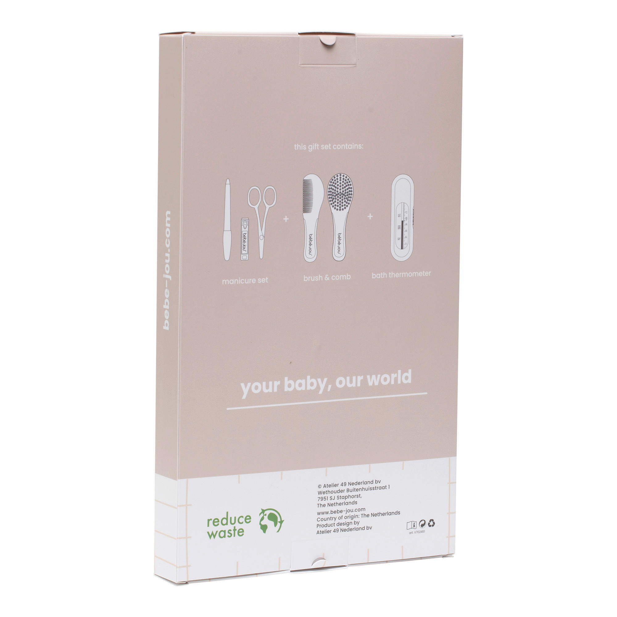 BABYGESCHENKSET - Grün, Basics, Kunststoff (22.1/22.1/5cm) - Bebe Jou