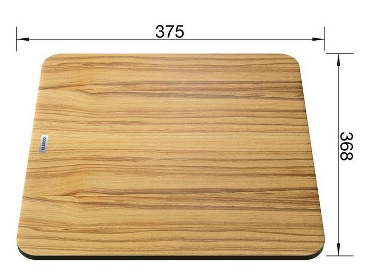 SCHNEIDEBRETT Holz Esche  - Eschefarben, Basics, Holz (37,5/2,4/36,8cm) - Blanco