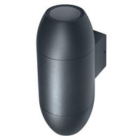 AUßENWANDLEUCHTE Endura Classic Cannon UpDown 10,5/7,5/18 cm   - Anthrazit, Basics, Glas/Metall (10,5/7,5/18cm) - Ledvance