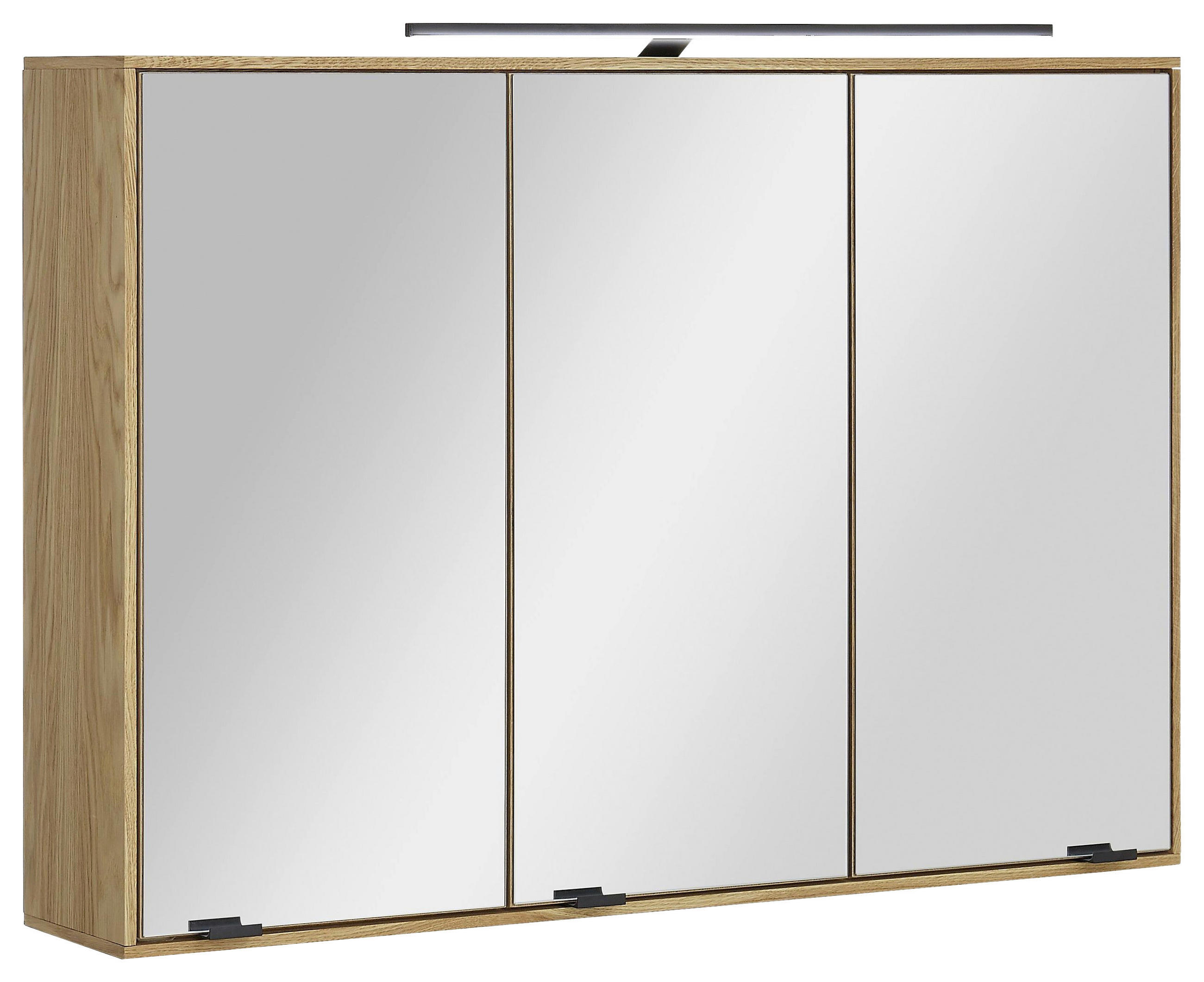 Linea Natura ZRCADLOVÁ SKŘÍŇKA, barvy dubu, 100/70/20 cm