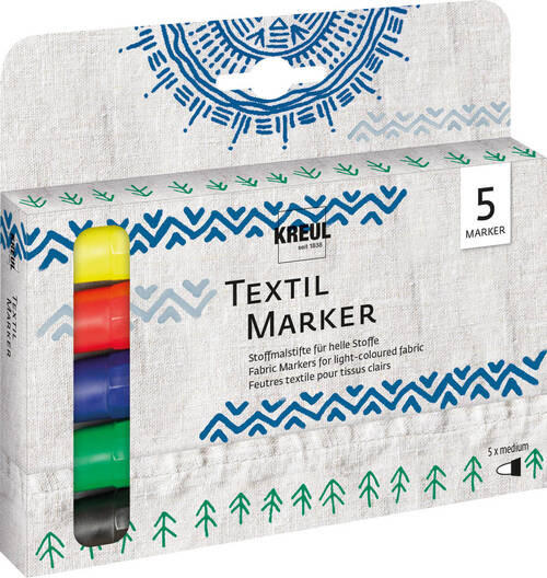 ACRYLSTIFTE - Blau/Gelb, Basics (15/24,3/1,8cm)