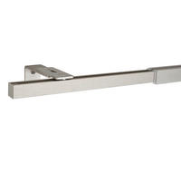 INNENLAUFSTANGENSET  - Grau Hochglanz, Design, Metall (120/11,5/4,7cm)