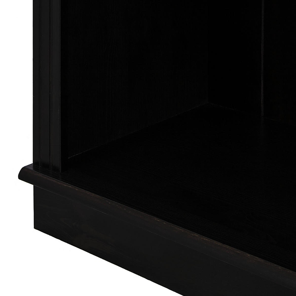 OBÝVACÍ STĚNA, barvy borovice, tmavě hnědá - barvy borovice/tmavě hnědá, Design, dřevo/sklo (296/223/34cm) - Livetastic