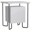 NACHTTISCH 40/45/40 cm  in Weiss  - Weiss, Design, Holzwerkstoff (40/45/40cm) - Livetastic