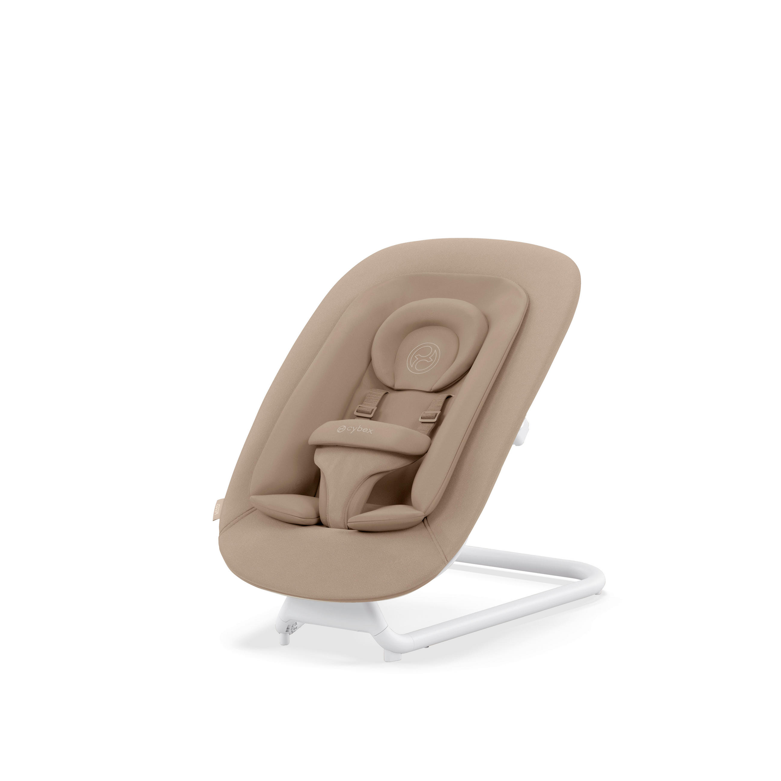 SCHAUKELWIPPE - Beige/Weiß, Basics, Textil/Metall (61/44/46-55cm) - cybex GOLD