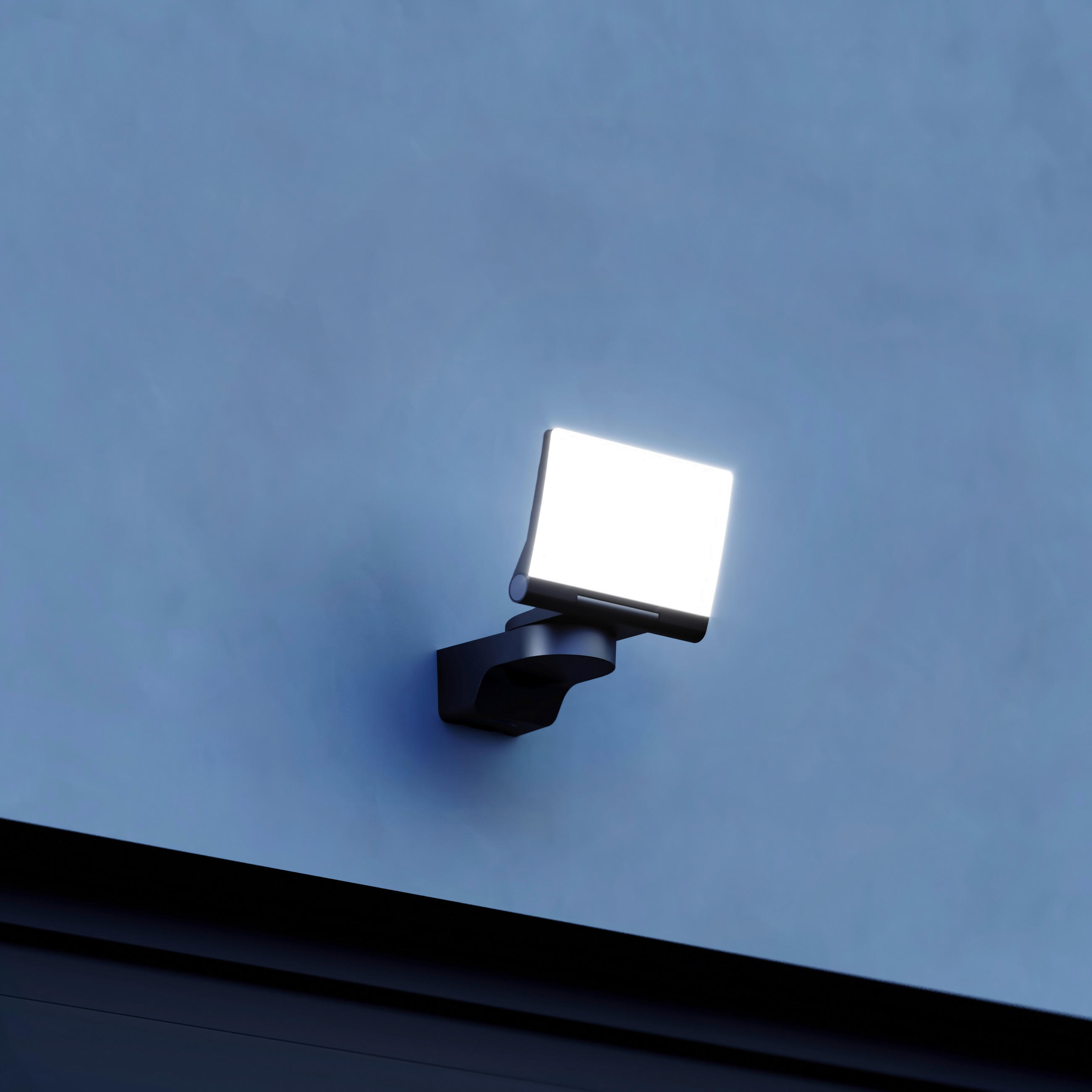 LED-AUßENLEUCHTE 16,1/18/18,1 cm   - Schwarz, Basics, Kunststoff (16,1/18/18,1cm) - Steinel