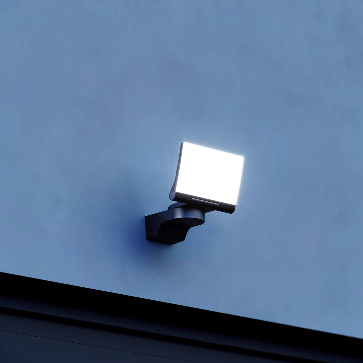 LED-AUßENLEUCHTE 16,1/18/18,1 cm   - Schwarz, Basics, Kunststoff (16,1/18/18,1cm) - Steinel