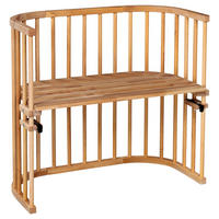 BEISTELLBETT 87/46/79 cm  - Kernbuche, Basics, Holz (87/46/79cm) - Babybay