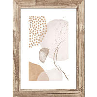 BILDERRAHMEN 26/35/1 cm  - Grau, Basics, Glas/Holz (26/35/1cm)
