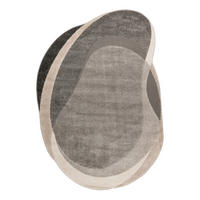 COVOR CU ȚESĂTURĂ PLATĂ My Frisco  - gri, Basics, textil (160/230cm)