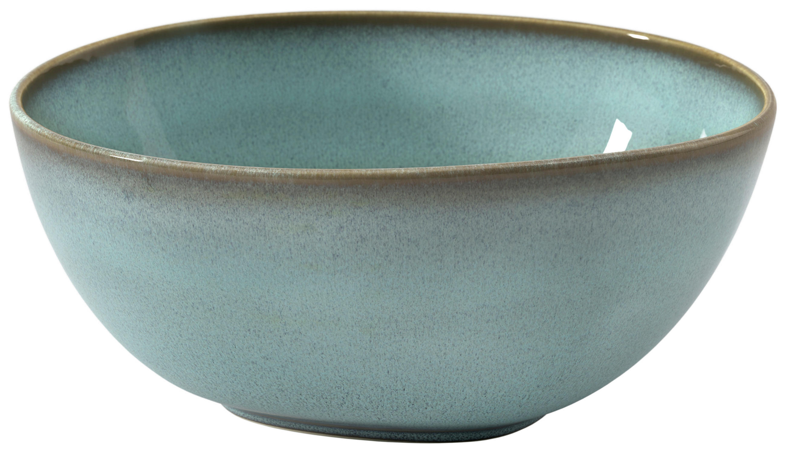 SCHÜSSEL Lave glace  - Blau/Braun, Lifestyle, Keramik (25,5cm) - Villeroy & Boch