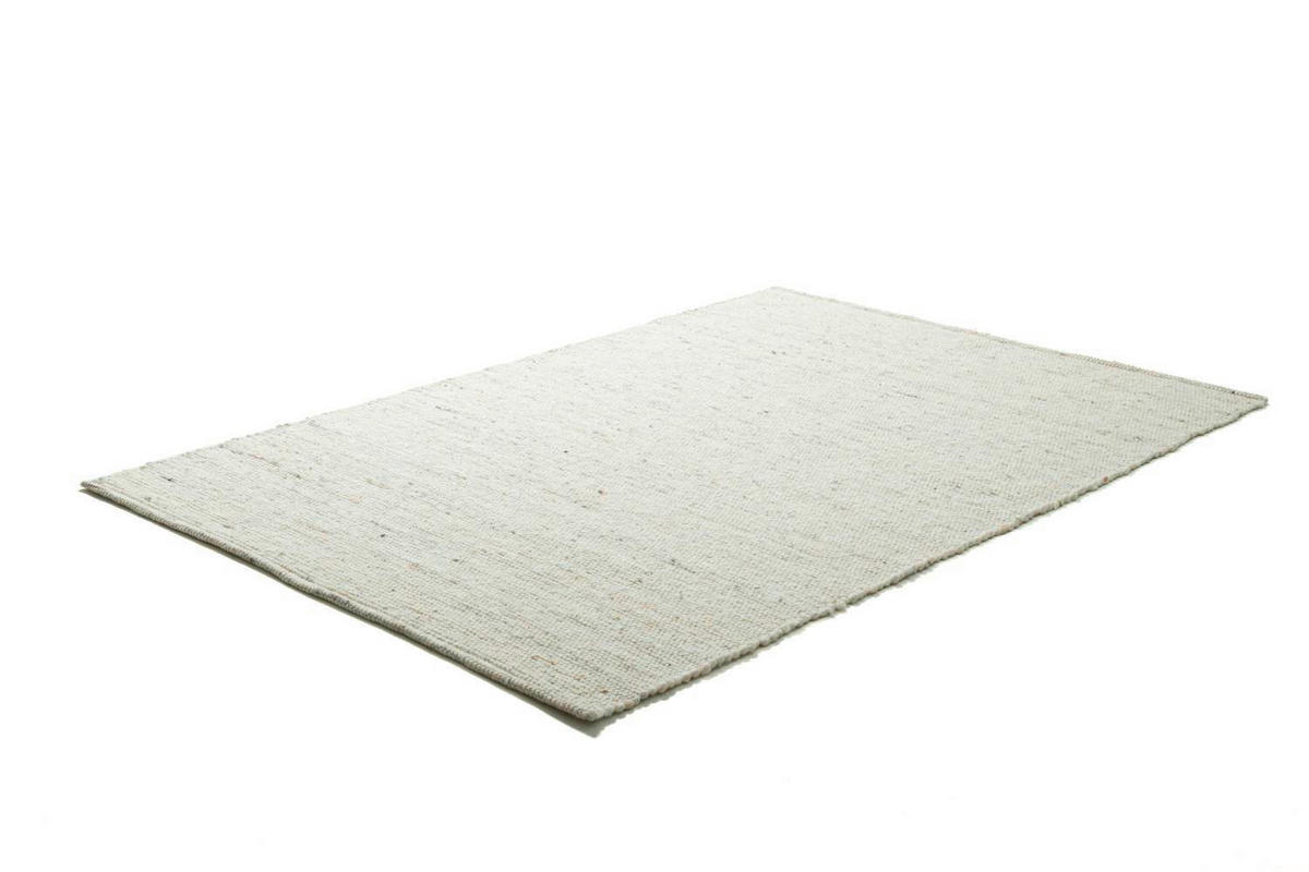 HANDWEBTEPPICH 290/390 cm Alm Glück Grauweiß  - Grauweiß, Basics, Textil (290/390cm) - Tom Tailor