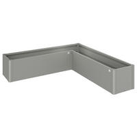 HOCHBEET Belvedere  - Grau, Basics, Metall (201/201cm) - Biohort