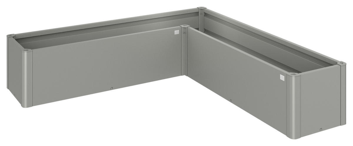 HOCHBEET Belvedere  - Grau, Basics, Metall (201/201cm) - Biohort