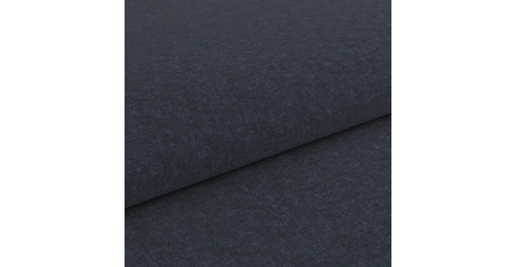 BOXSPRINGSOFA Flachgewebe Dunkelblau - Silberfarben/Dunkelblau, Design, Textil/Metall (202/96/105cm) - Carryhome