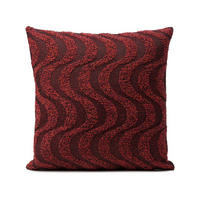 DEKORAČNÍ POLŠTÁŘ 50/50 cm - bordeaux, Design, textil (50/50cm) - Novel