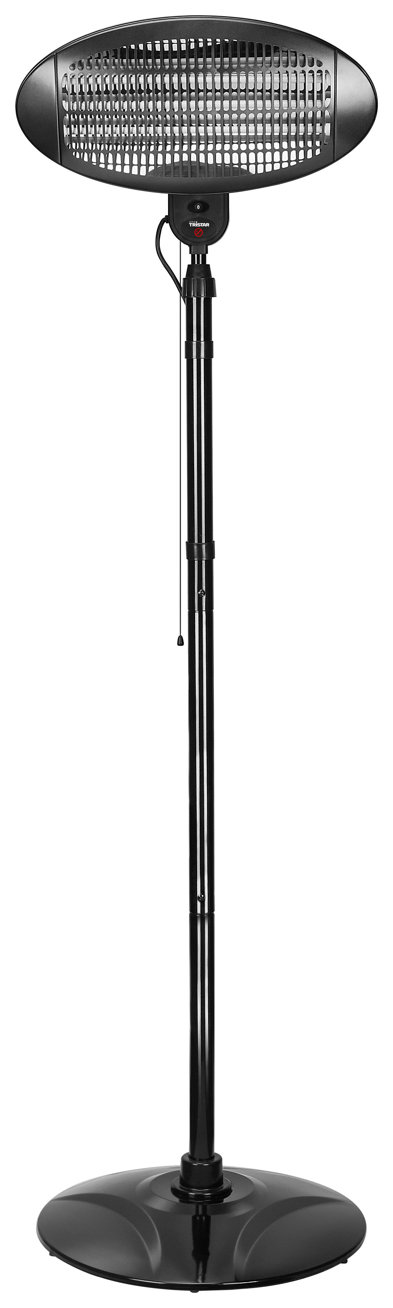 INFRAROTHEIZSTRAHLER KA-5287 - Schwarz, KONVENTIONELL, Kunststoff (50/50/200cm) - Atrigo