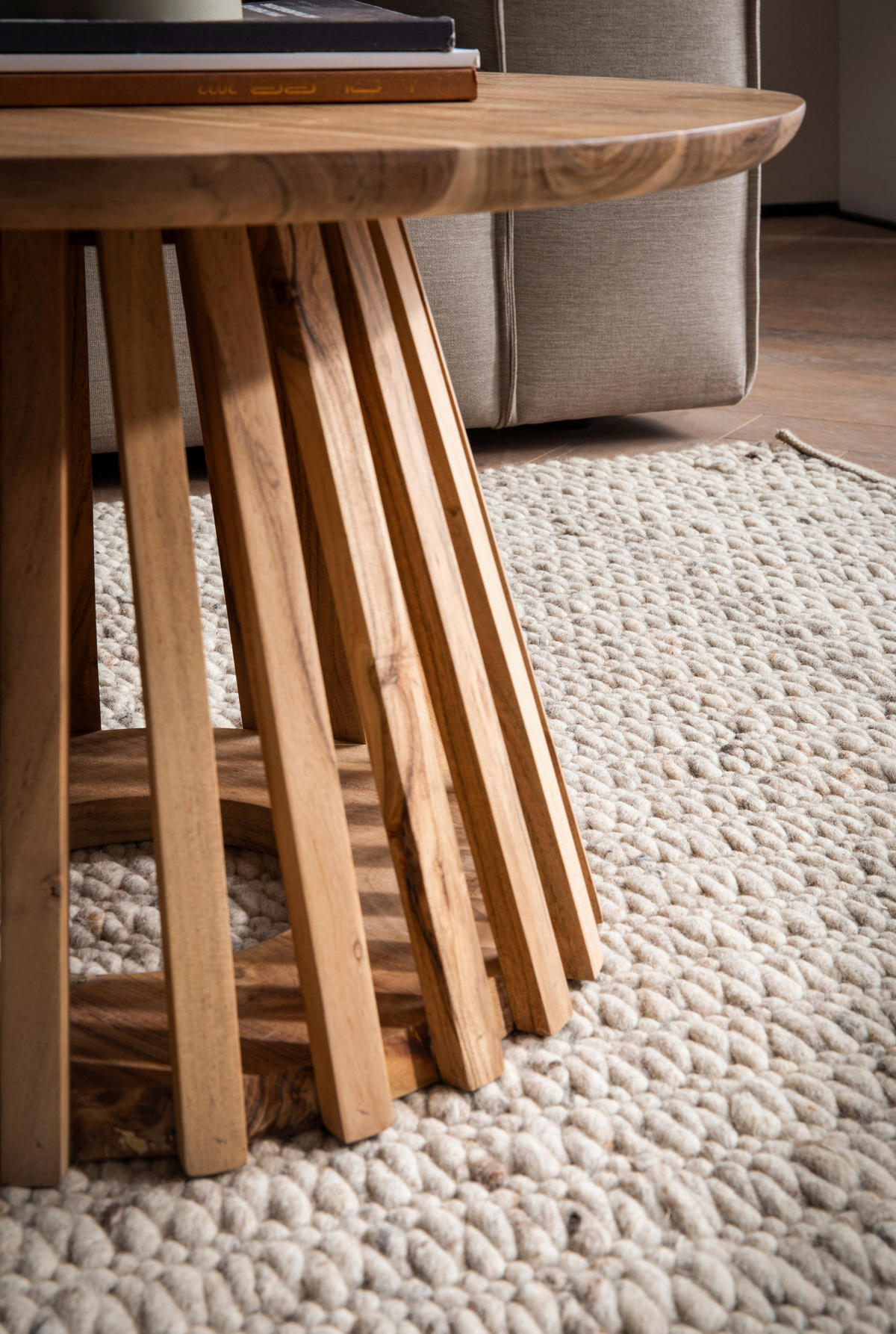 SOFFBORD i trä 60/40 cm  - akaciefärgad, Design, trä (60/40cm) - Livetastic