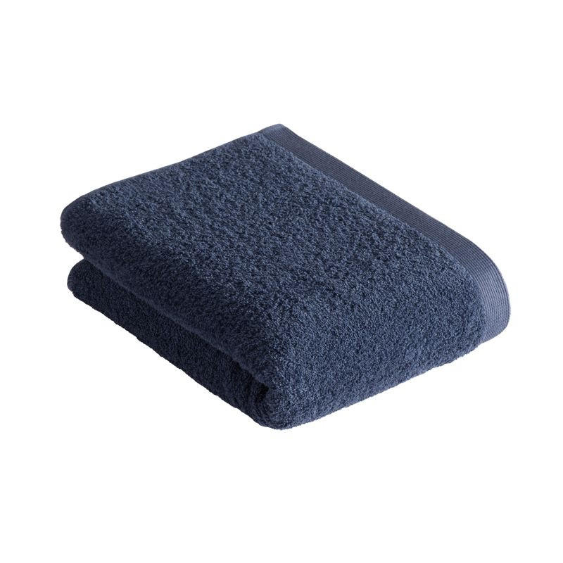 DUSCHTUCH High Line 67/140 cm - Blau, Basics, Textil (67/140cm) - Vossen