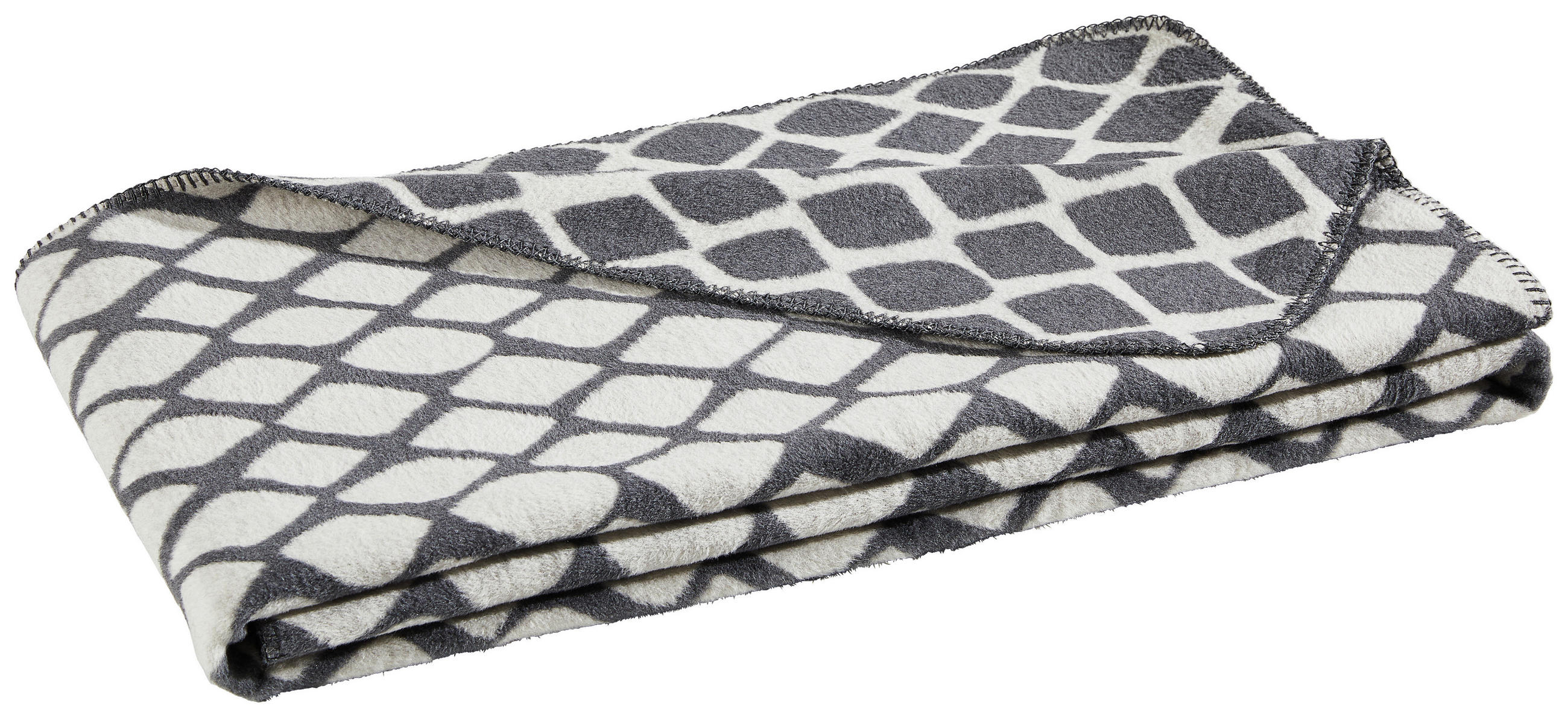 WOHNDECKE Snako 150/200 cm  - Anthrazit, Lifestyle, Textil (150/200cm) - Dieter Knoll