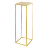 BLUMENSTÄNDER Metall  - Goldfarben, Basics, Metall (19/62/19cm)