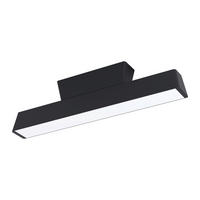 LED-DECKENLEUCHTE Simolaris-Z  Smart 47/5,5/11 cm   - Schwarz/Weiß, Design, Kunststoff/Metall (47/5,5/11cm) - Eglo