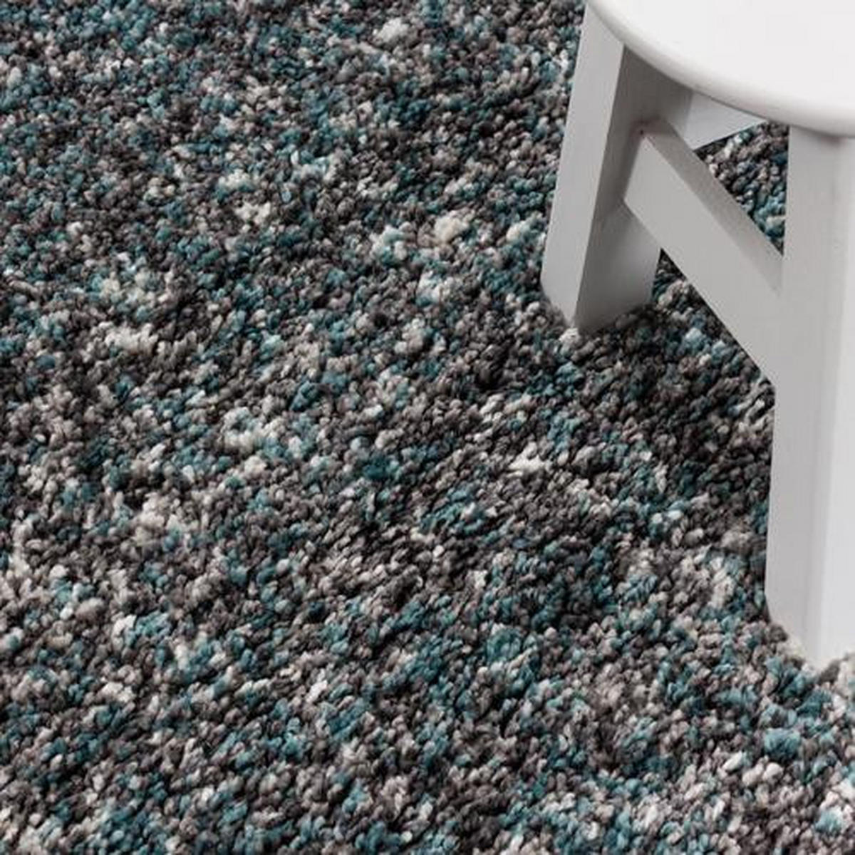HOCHFLORTEPPICH 160/230 cm Enjoy Blau, Pastellblau  - Blau/Pastellblau, KONVENTIONELL, Textil (160/230cm)