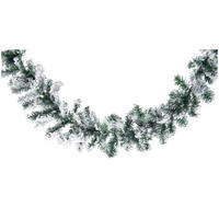 GIRLANDA 270 cm - bílá/zelená, Konvenční, plast (270cm)
