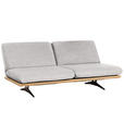 SCHLAFSOFA  in Grau  - Schwarz/Grau, Design, Holz/Textil (204/92/90cm) - Dieter Knoll