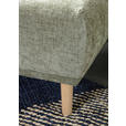 ECKSOFA Olivgrün Flachgewebe  - Buchefarben/Olivgrün, KONVENTIONELL, Holz/Textil (144/230cm) - Carryhome