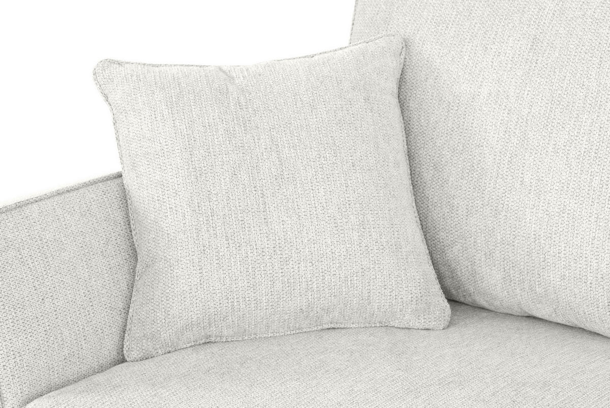 ECKSOFA in Flachgewebe Naturfarben  - Eichefarben/Naturfarben, KONVENTIONELL, Holz/Textil (265/159cm) - Carryhome