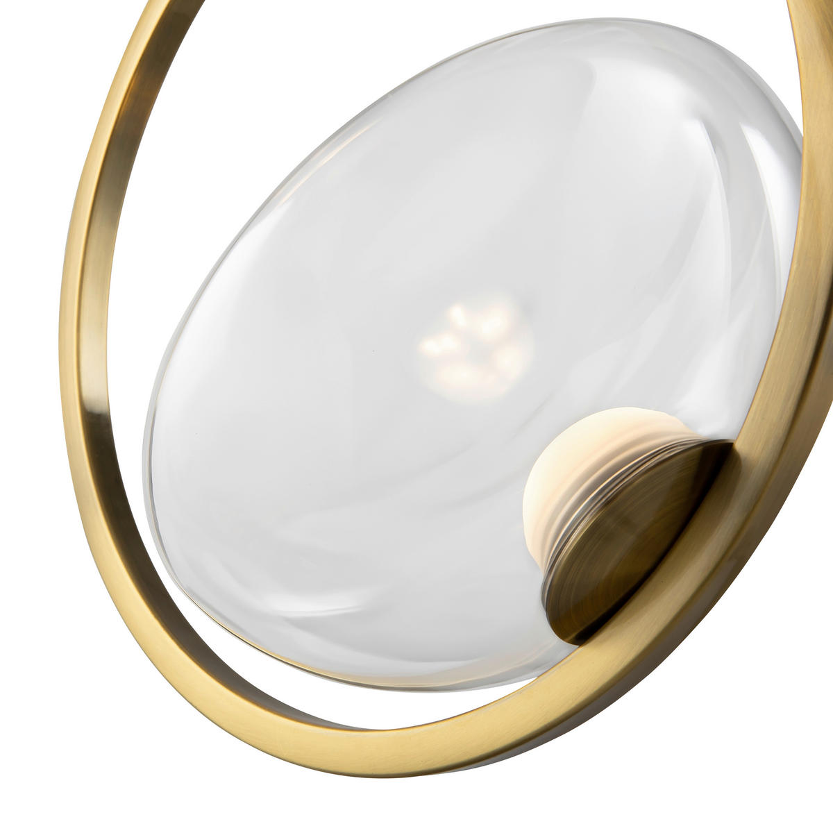 PENDELLEUCHTE  21,1/234,5/32 cm   - Messingfarben, Basics, Glas/Metall (21,1/234,5/32cm) - MAYTONI