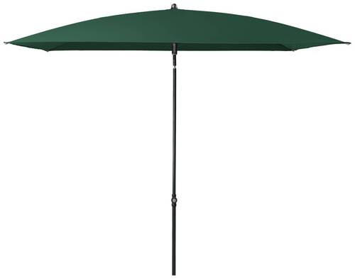 SONNENSCHIRM 230x190 cm Dunkelgrün  - Dunkelgrün/Anthrazit, Basics, Textil/Metall (230/190cm) - Doppler