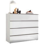 SIDEBOARD  in 120/104/43 cm  - Schieferfarben/Schwarz, Basics, Glas/Holzwerkstoff (120/104/43cm) - Dieter Knoll