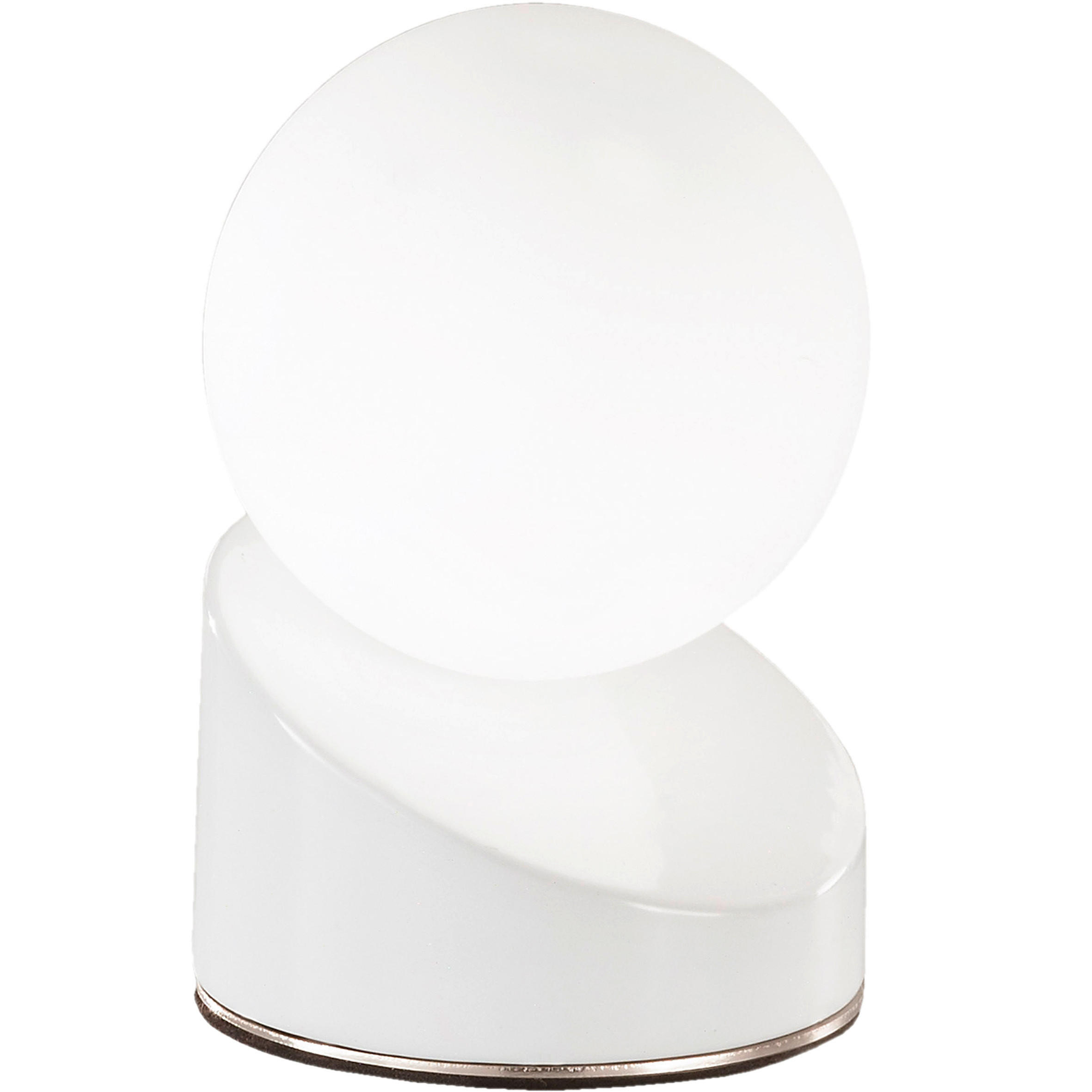 TISCHLEUCHTE Gravity 10/15 cm   - Weiß, Basics, Glas/Metall (10/15cm) - Fabas Luce