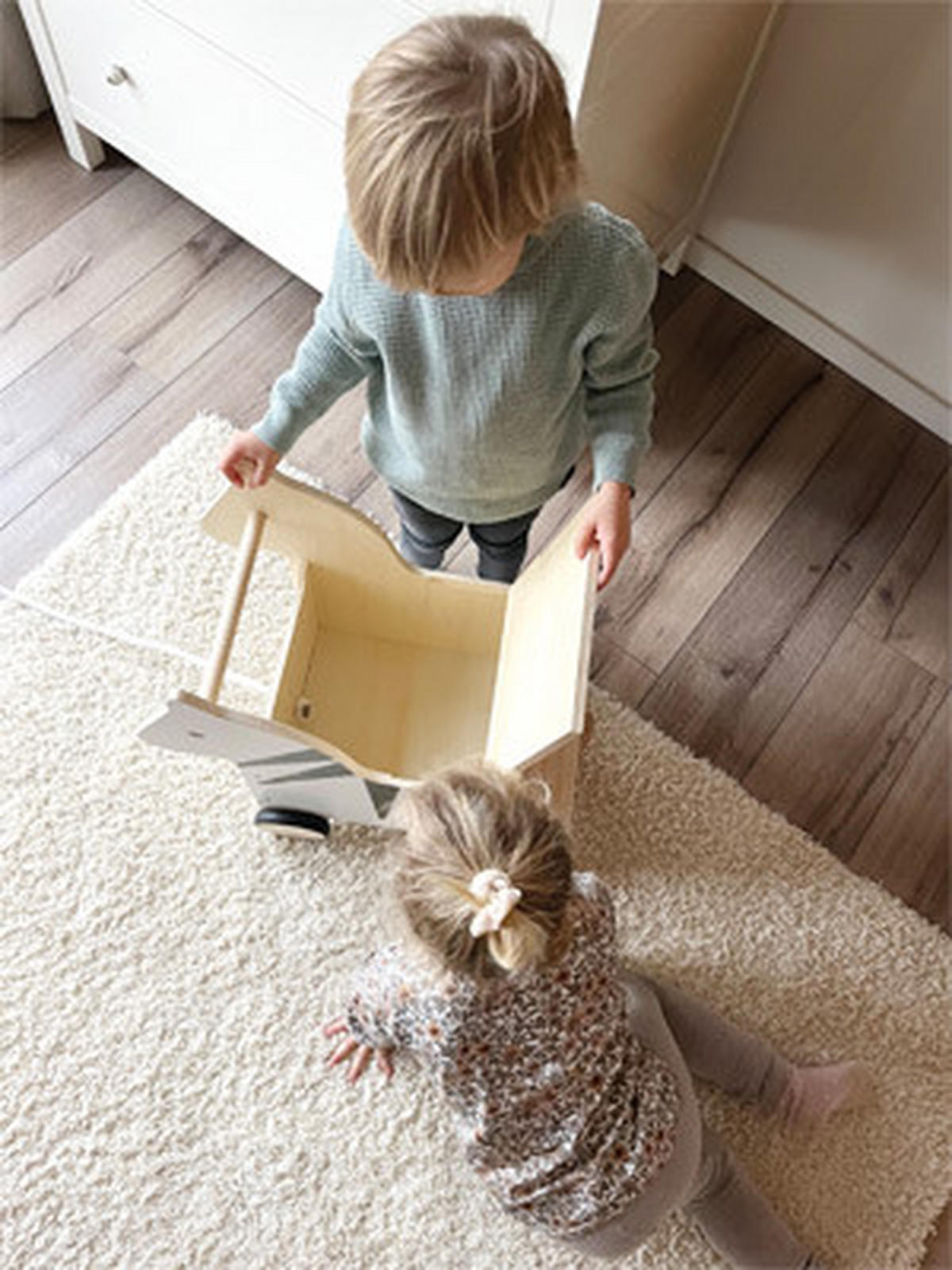 SPIELZEUGBOX  - Multicolor, Basics, Holz (50/52/32cm) - small foot