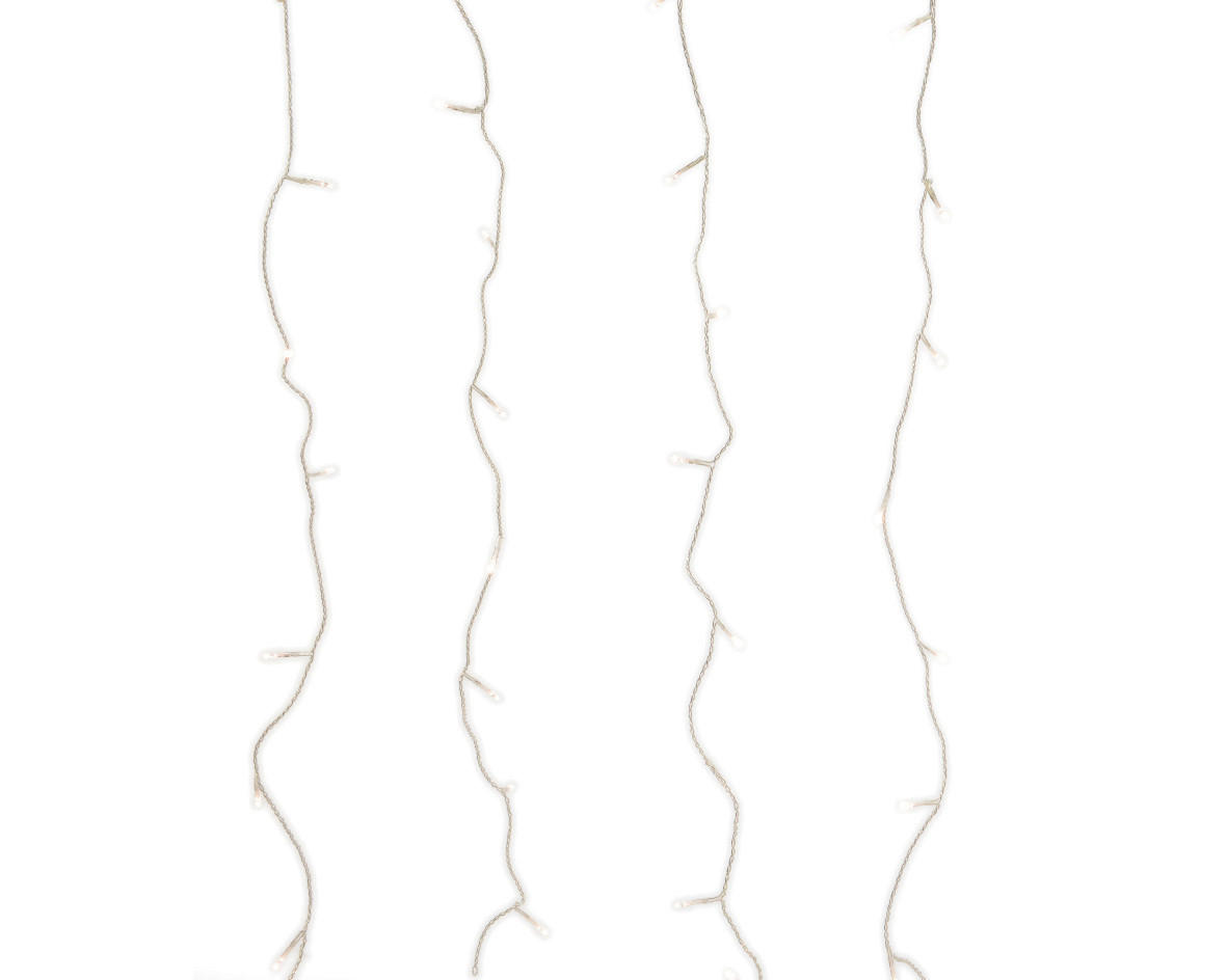 FÉNYFÜGGÖNY - áttetsző, Basics, műanyag (38/26,5/34cm)