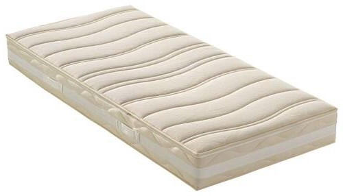 LATEXMATRATZE Waldgrün 80/200 cm Höhe ca. 22 cm 7 -Zonen - Weiß, Basics, Textil (80/200cm) - Linea Natura