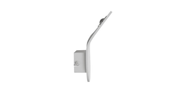 LED-WANDLEUCHTE 17,7/10/9,8 cm - Weiß, Trend, Metall (17,7/10/9,8cm) - Novel