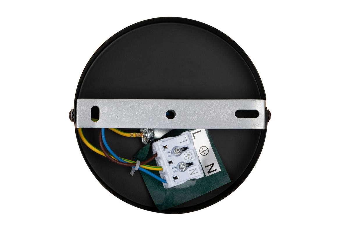 DECKENLEUCHTE 35/18 cm   - Orange, Design, Glas/Metall (35/18cm) - Collet's Monde