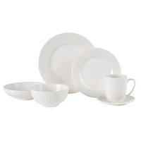 KOMBINOVANI SERVIS  NELE   24 dela     - bela, Konvencionalno, keramika - Landscape