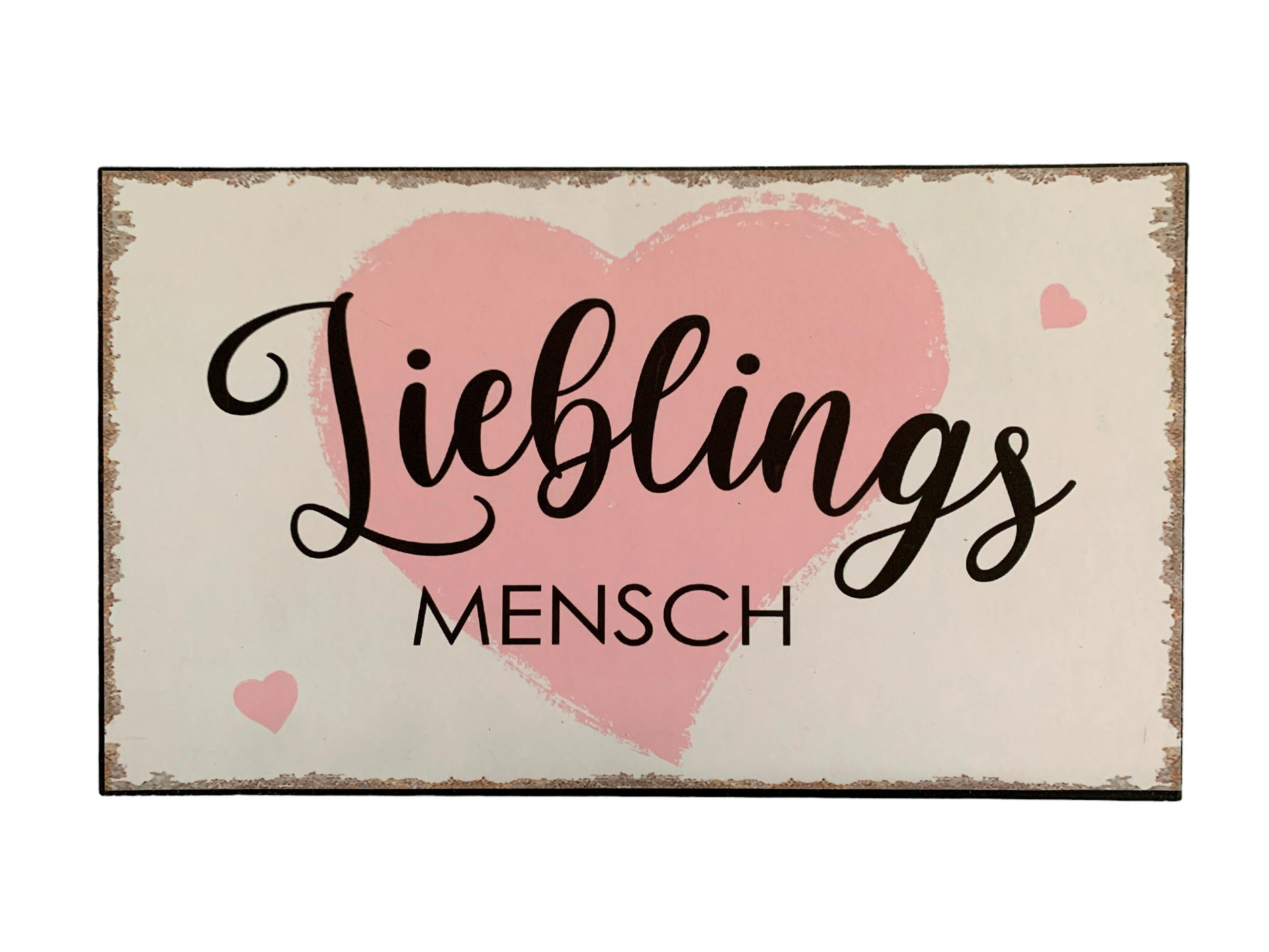 DEKOHÄNGER - Weiß, KONVENTIONELL, Metall (21/14/0,5cm)