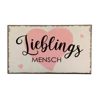 DEKOHÄNGER - Weiß, KONVENTIONELL, Metall (21/14/0,5cm)