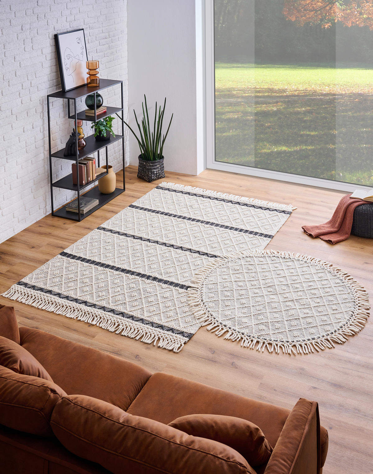 HANDWEBTEPPICH 160/230 cm Sylt Creme  - Creme, Natur, Textil (160/230cm) - Linea Natura
