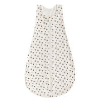 BABYSCHLAFSACK weiß mit grauen Sternen    60   - Weiß, Basics, Textil (60null) - Träumeland