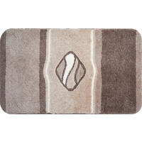 BADTEPPICH Taupe 70/120 cm  - Taupe, Basics, Kunststoff/Textil (70/120cm)