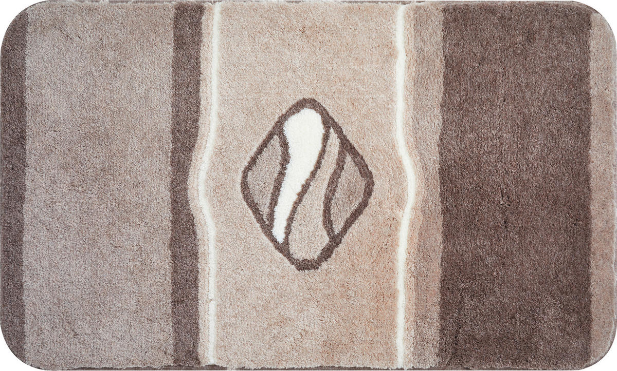 BADTEPPICH Taupe 70/120 cm  - Taupe, Basics, Kunststoff/Textil (70/120cm)