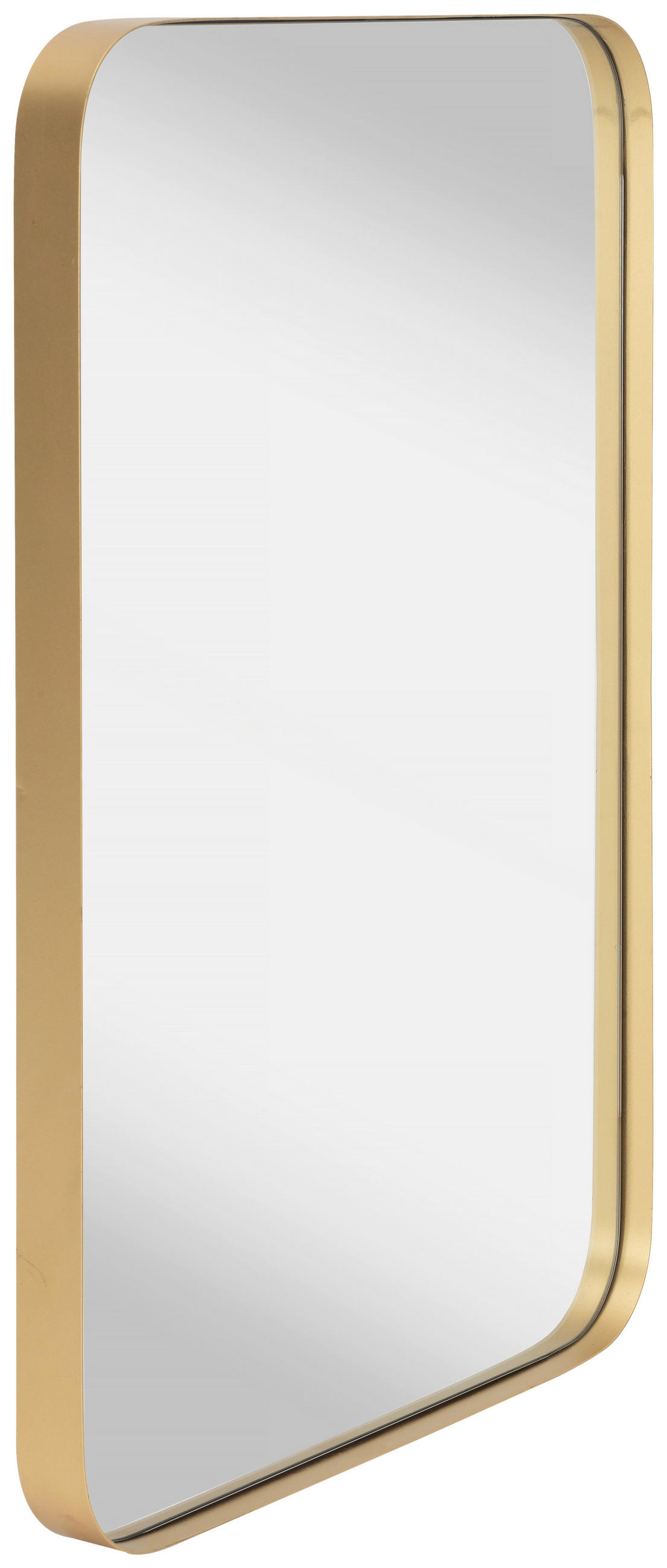 WANDSPIEGEL 56/76/4 cm  - Goldfarben, Design, Glas/Holzwerkstoff (56/76/4cm) - MID.YOU