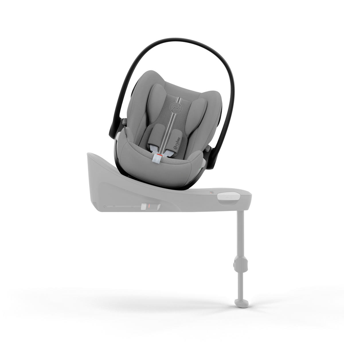 BABYSCHALE Cloud G3 Plus Stone Grey   - Grau, Basics, Kunststoff/Textil (68-72/43,5/35,5-59,5cm) - cybex GOLD